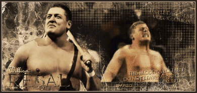 William Regal пробы 2005 года :DD